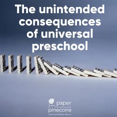 the case against universal preschool