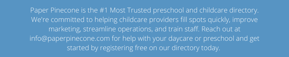 Paper Pinecone helps childcare providers fill openings - email us at info@paperpinecone.com