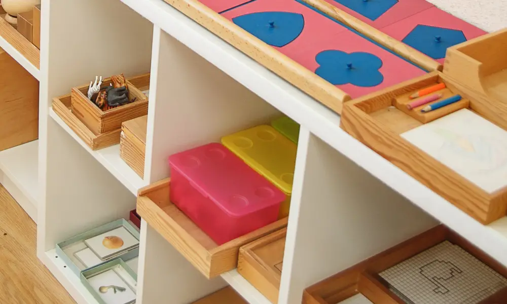Montessori Trays Wood Wooden Serving Trays Preschool Montessori Materials  Homeschool Educational Toys For 3Year-Old Kids